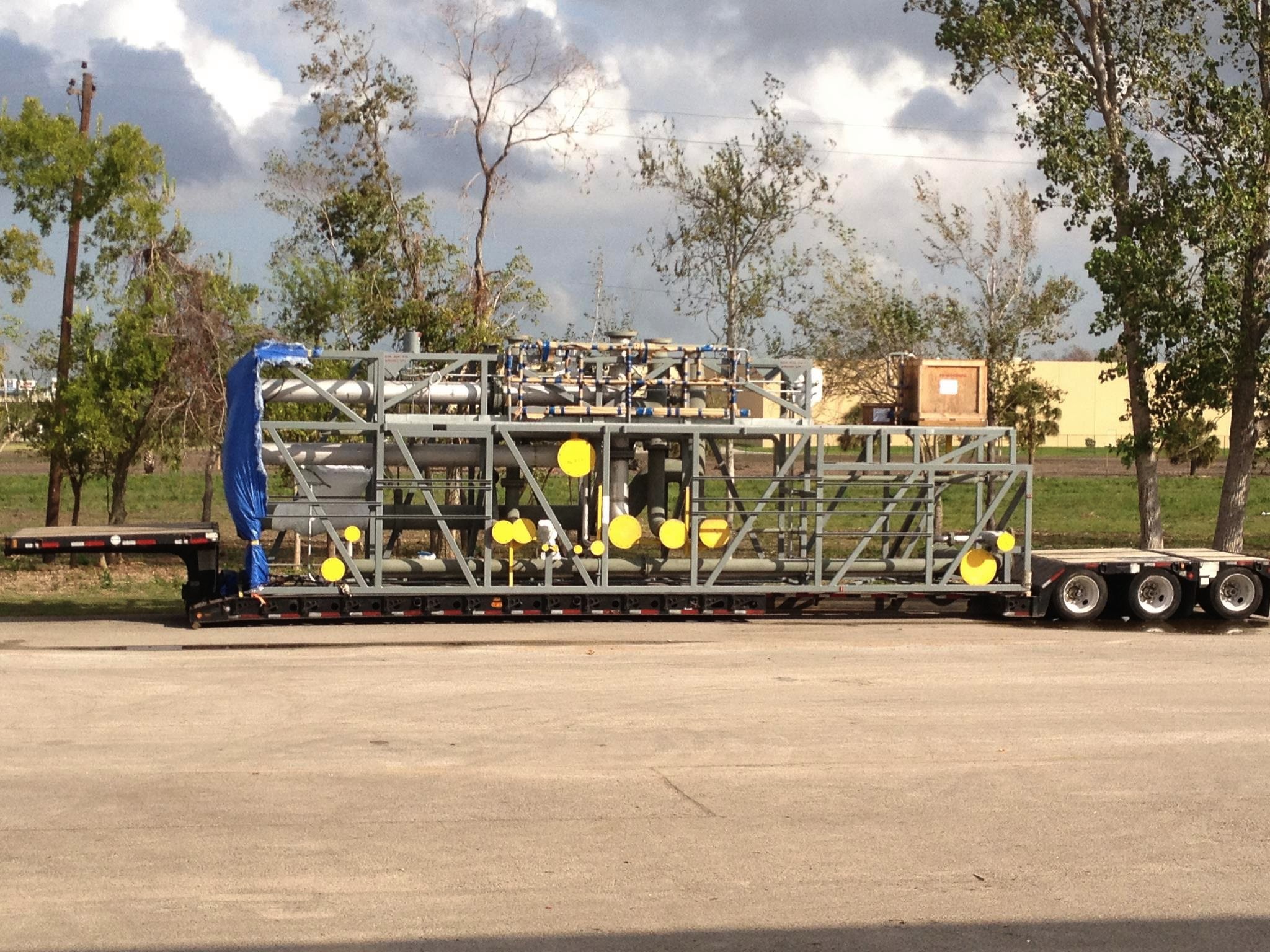dd stretch pipe rack